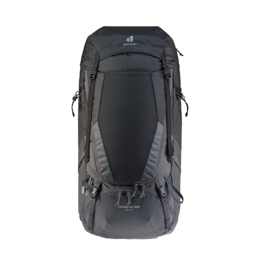 DEUTER FUTURA AIR TREK 60+10 BACKPACK - GRAPHITE BLACK