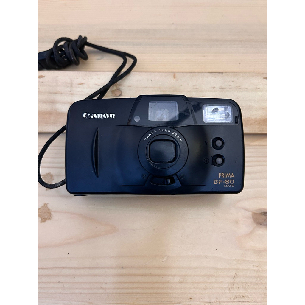 Kamera Analog Canon Prima BF-80 – tes Tidak Nyala – Kondisi Bekas Um– 35mm Point & Shoot