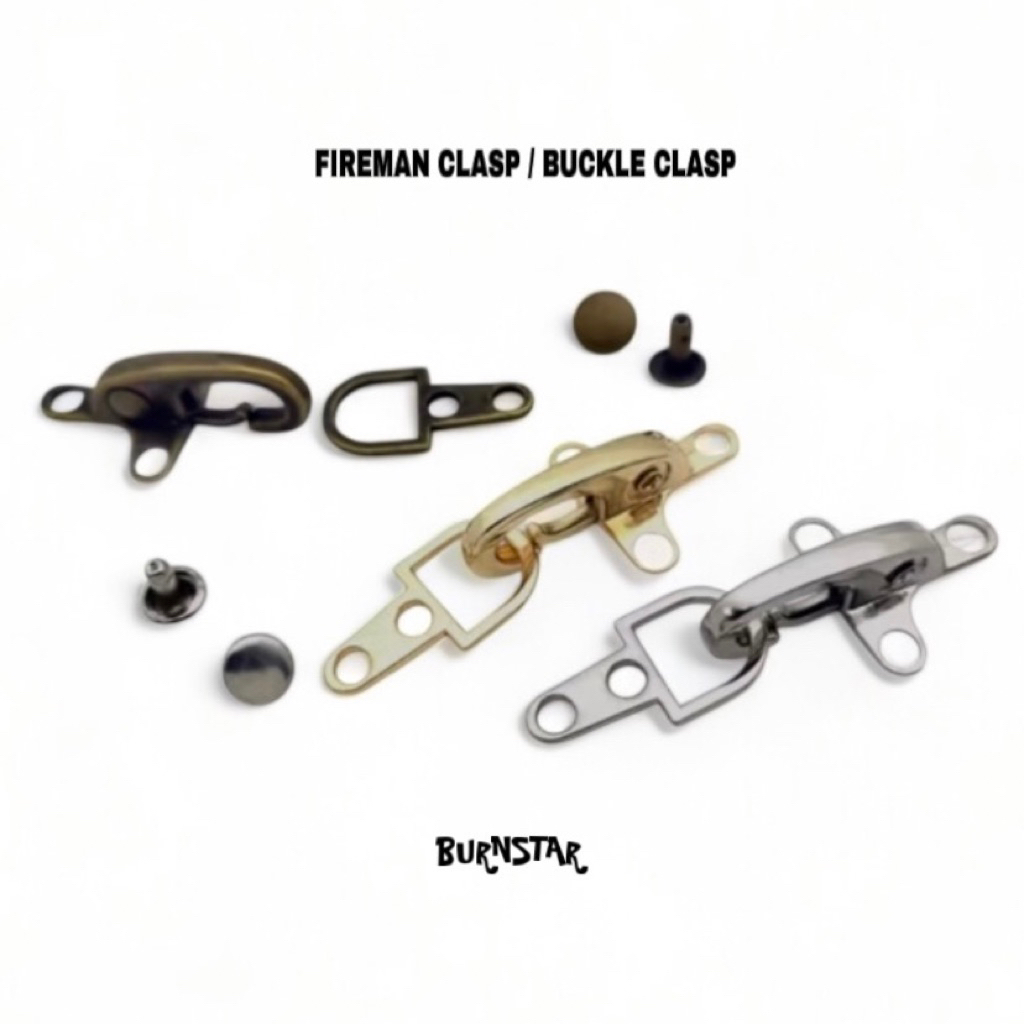 FIREMAN CLASP JACKET // BUCKLE CLASP // BUCLE aksesoris jacket