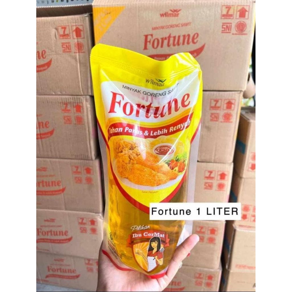 FORTUNE MINYAK GORENG 1L KARTON