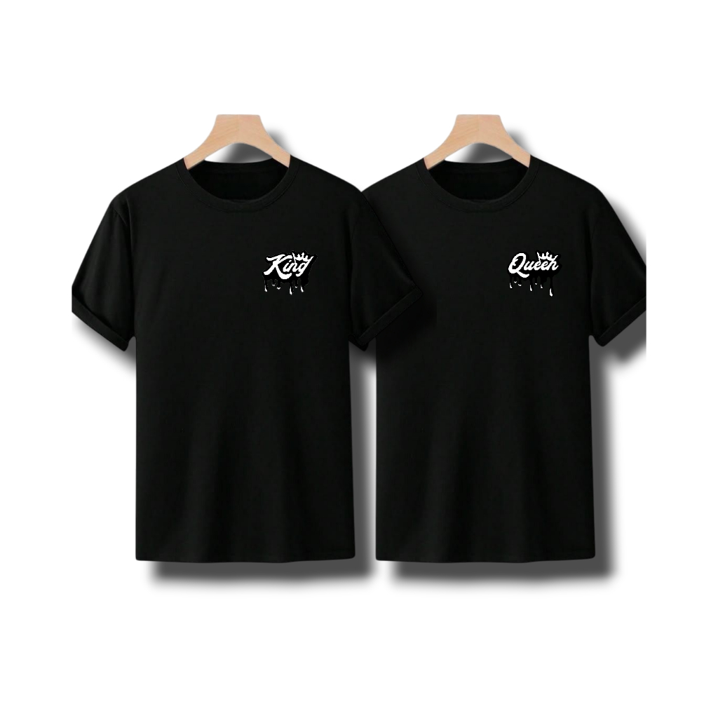 kaos couple bucin pria wanita baju couple pasangan / Kaos model Terbaru terlaris couple pasangan