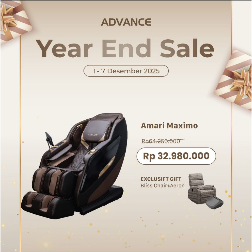 Advance kursi pijat amari maximo |massage chair full body
