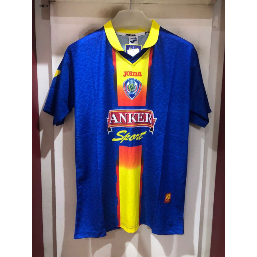 Jersey Arema FC Cronus Home ISL 2013 2014 Original Supporter Version JOMA GONZALES