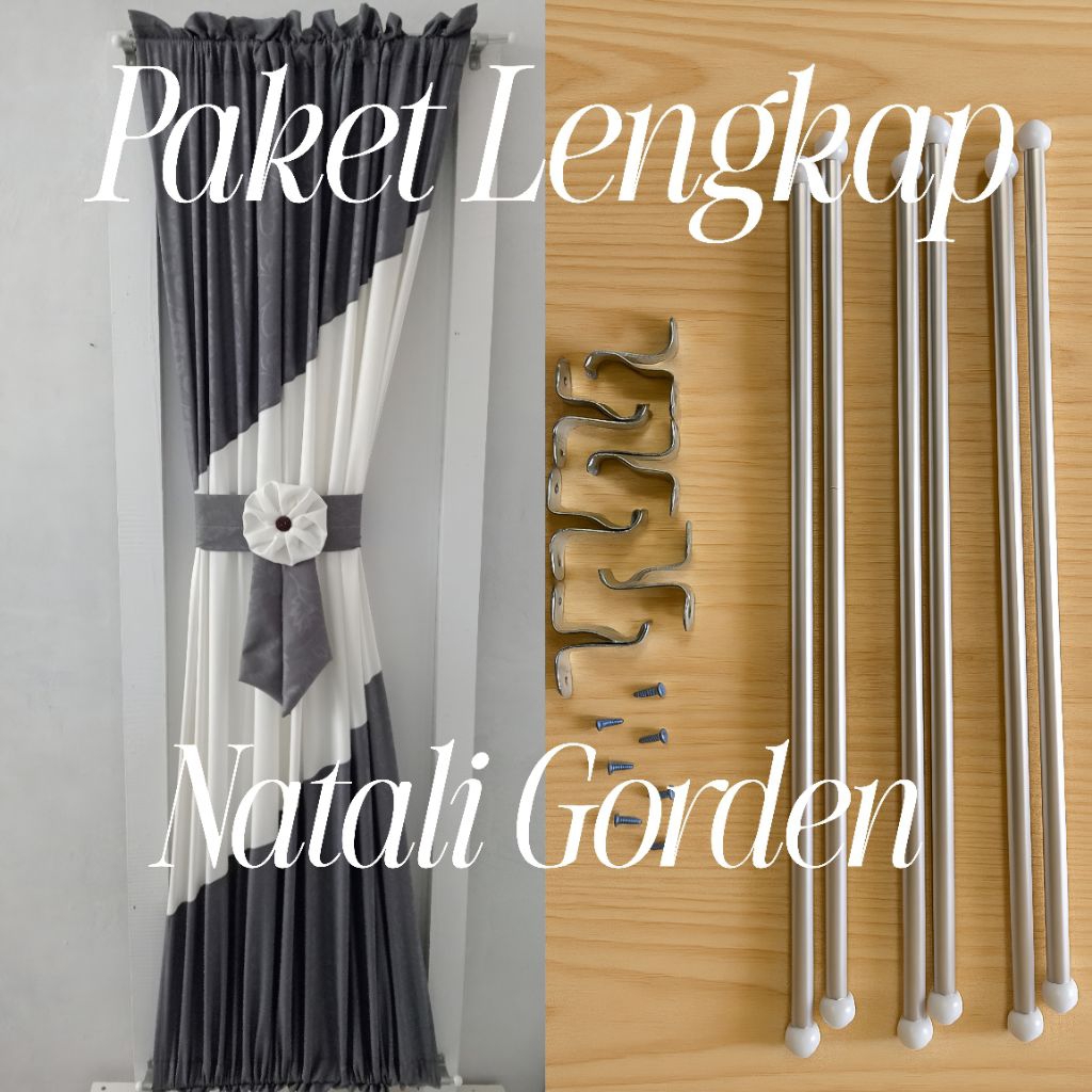 Gorden minimalis full set gorden kupu kupu fullset gorden paket lengkap kamar,dapur dan ruang tamu m