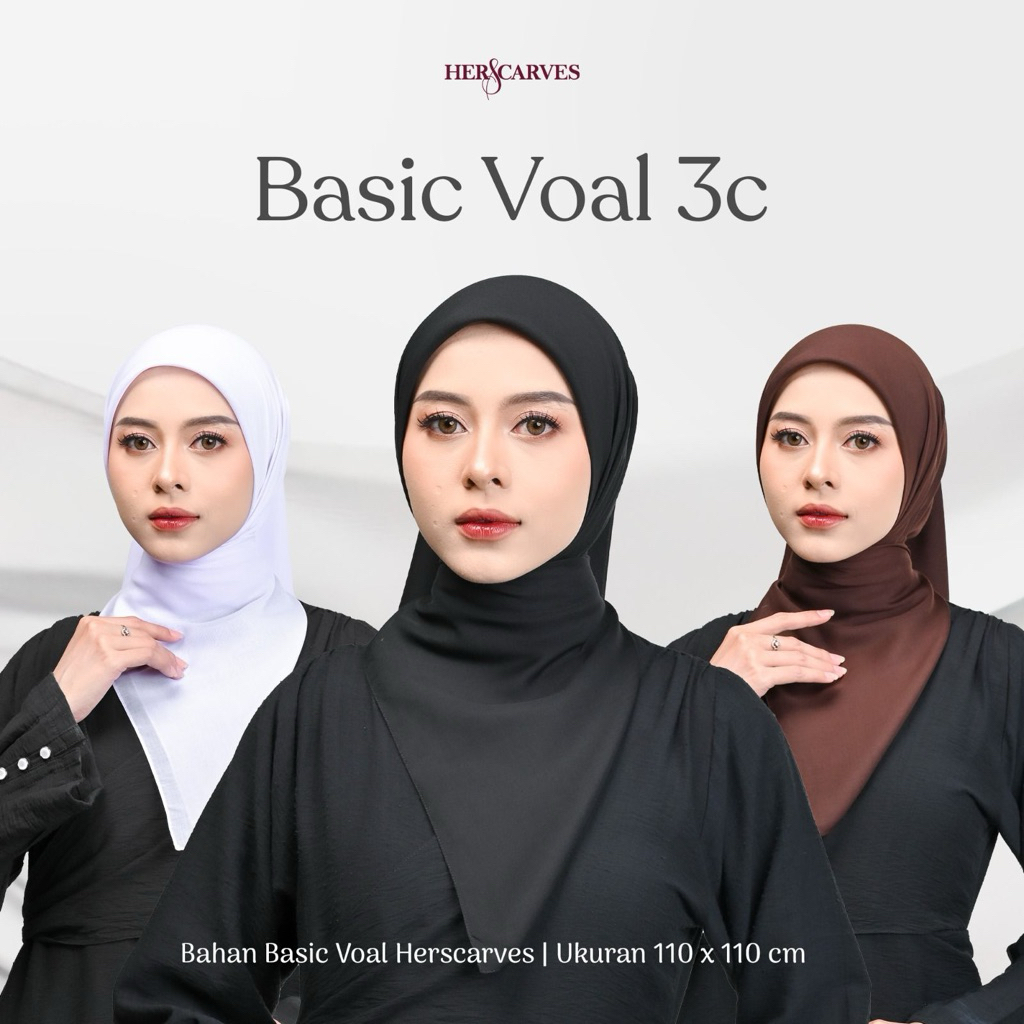 HIJAB SEKOLAH UMAMA BASIC VOAL