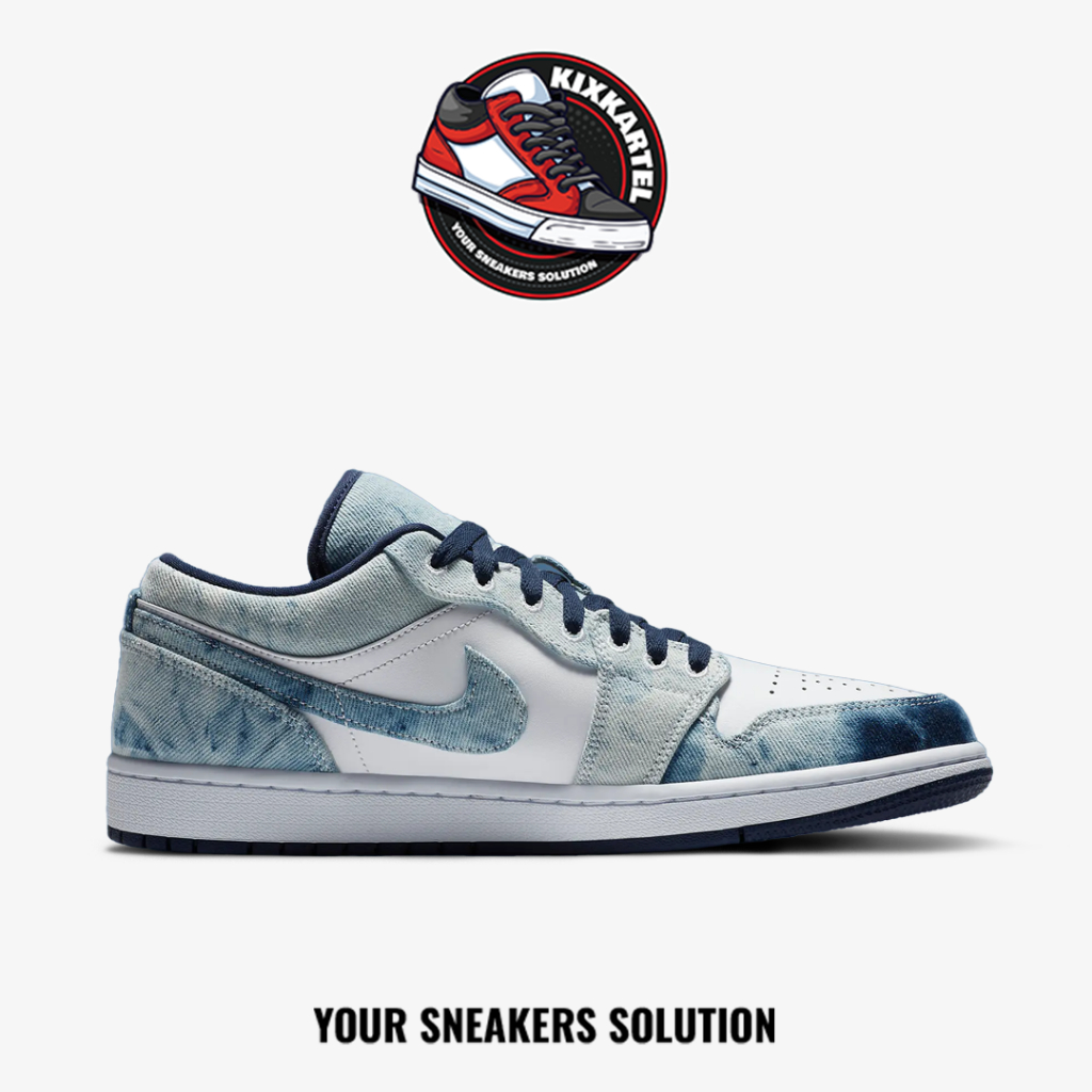 Nike Air Jordan 1 Low Washed Denim Authentic