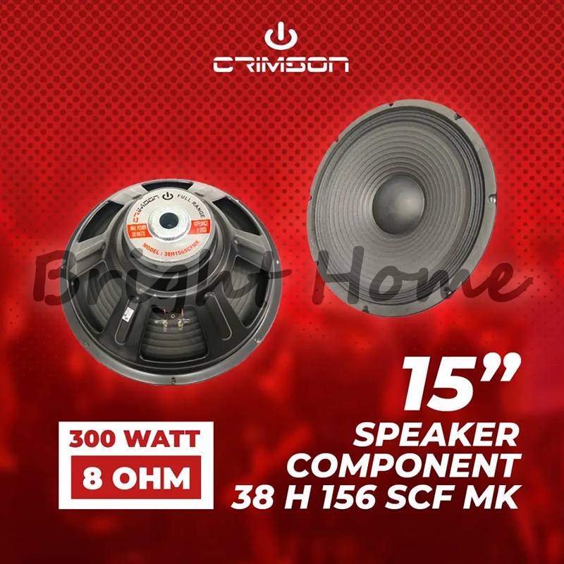 CRIMSON 38 H 156 SCF MK 38H156SCFMK Speaker 15" Full Range Speaker Woofer 15 inch 350 Watt