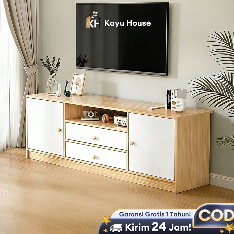 Meja Tv Minimalis Rak Tv Minimalis modern Lemari TV Bufet Tv Minimalis Kayu Modern Murah Tv Rak