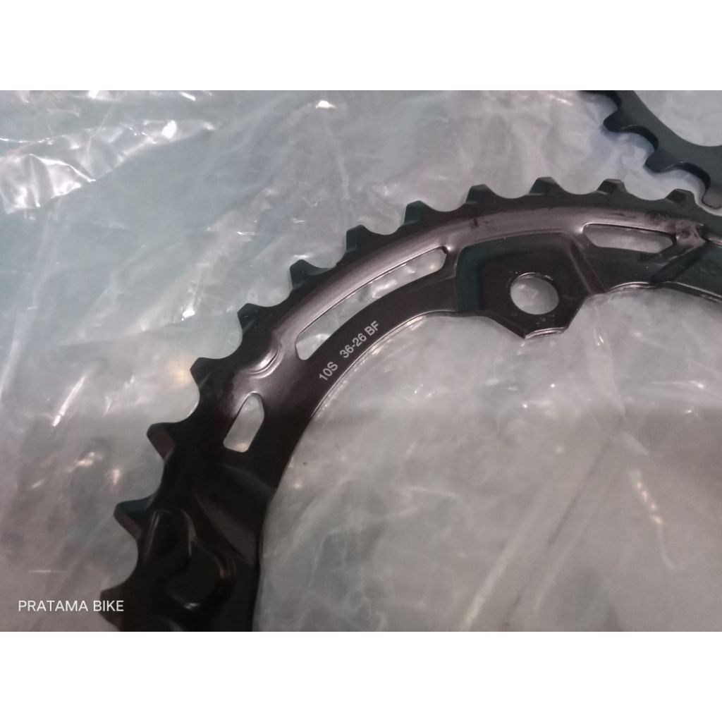 chainring shimano deore 36-26T bcd 96 asimetris