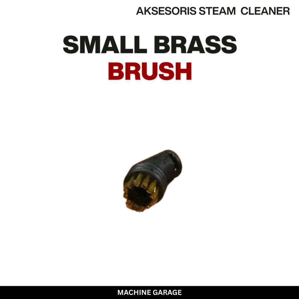 Small Brass Brush Steam Cleaner Nozzle