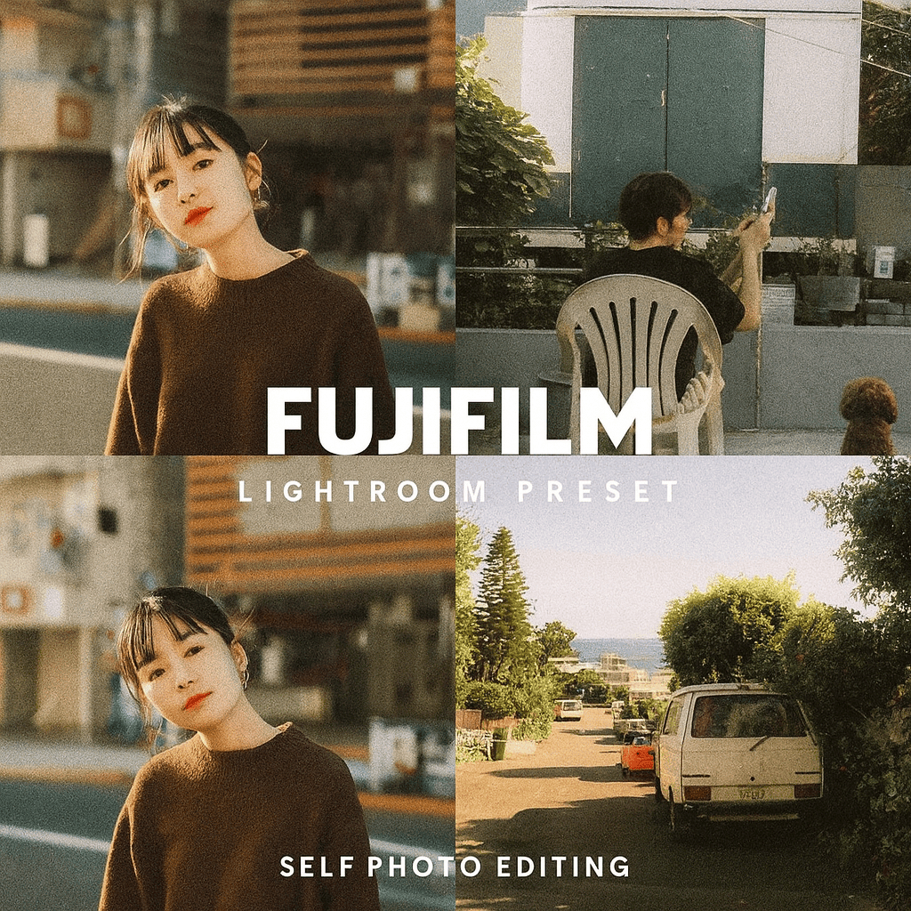 10 PRESET AESTHETIC | PAKET FUJIFILM PRESET | LIGHTROOM XMP & DNG BISA DI PC, HP IOS ANDROID