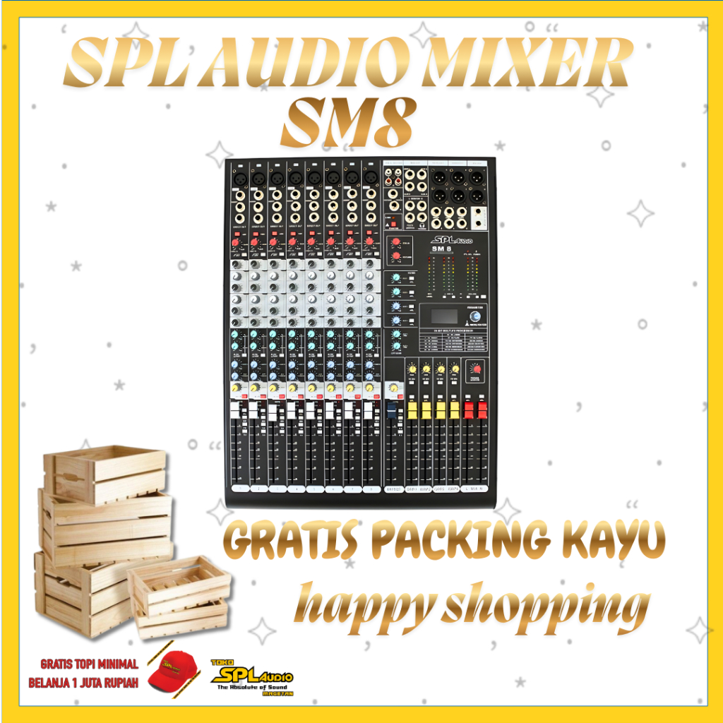 SPL Audio Mixer SM8 SM 8