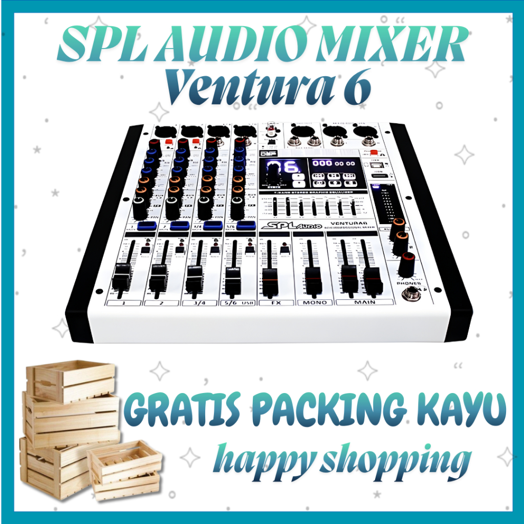 SPL Audio Mixer 6 Channel Tipe Ventura 6