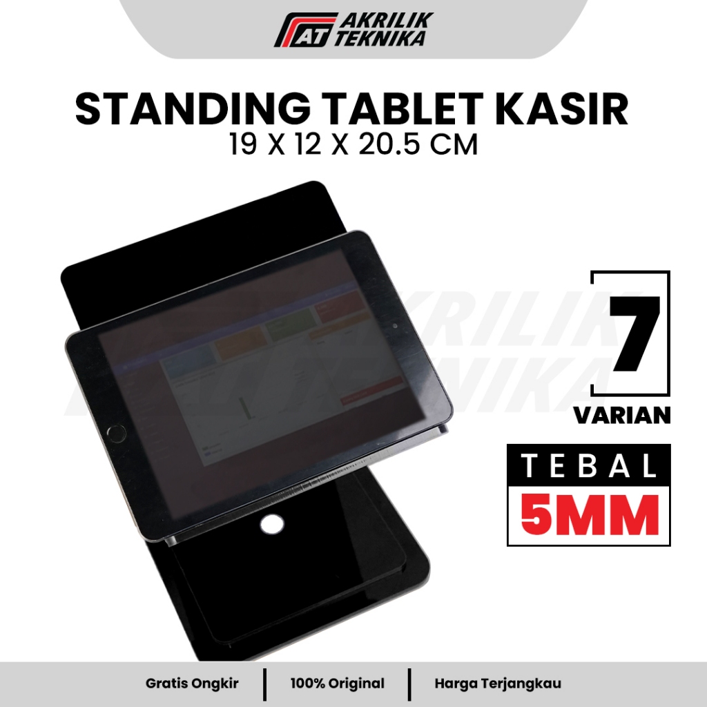 Dudukan iPad / Standing Tablet Meja Kasir