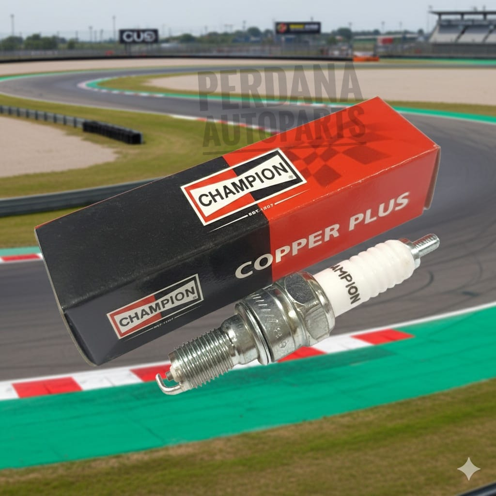 Busi Honda Vario 110 Karbu, CB500 Asli CHAMPION Copper Plus 100% Pasti Ori U22FER9 C7EH9