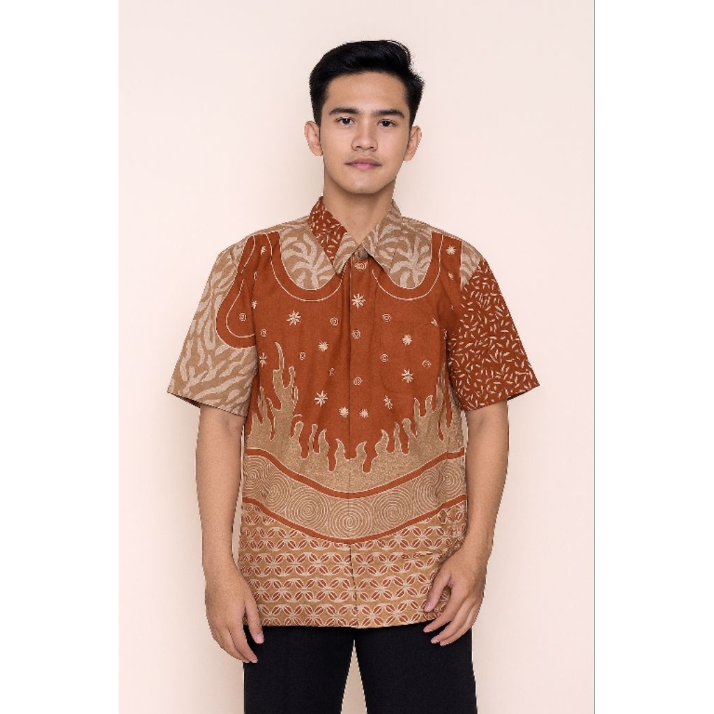 BATIK PRIA LENGAN PENDEK, KEMEJA PRIA LENGAN PENDEK, KEMEJA BATIK PRIA, KEMEJA BATIK LENGAN PENDEK