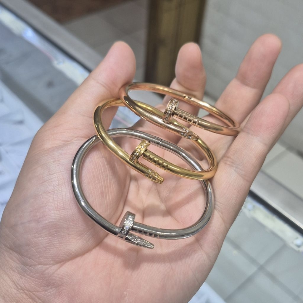 Gelang titanium paku keras diameter kecil 5.3 premium paku anak
