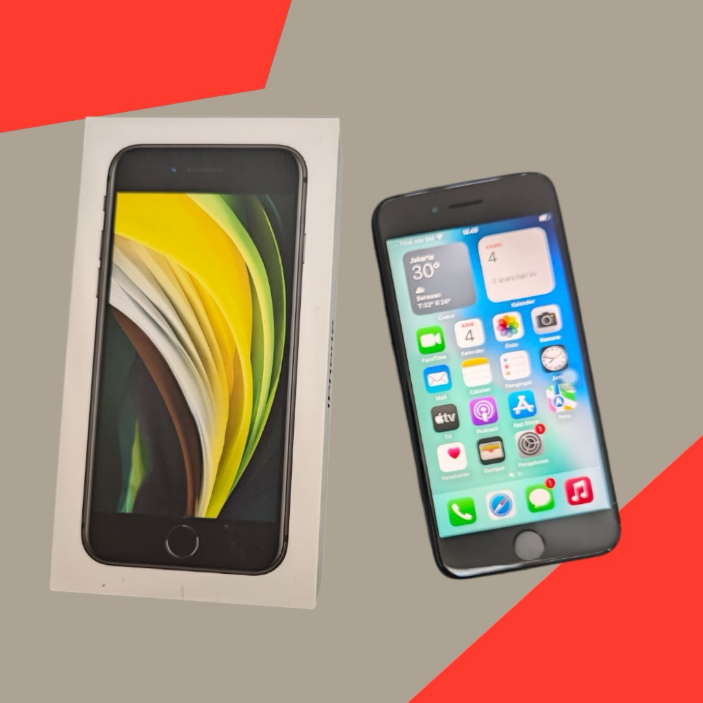 IPHONE SE GEN 2 2020 128GB & IPHONE 8 64GB SECOND RESMI