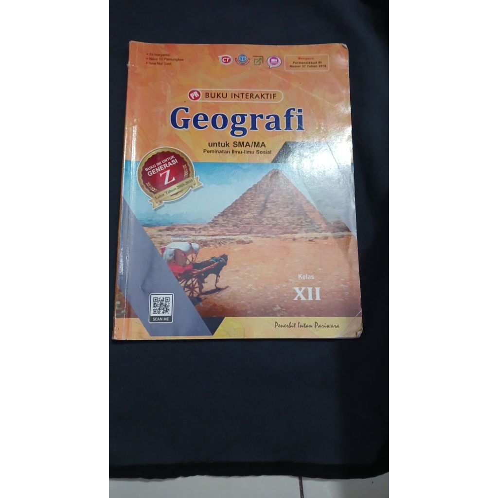 Pr buku interaktif Geografi untuk SMA MA PEMINATAN Ilmu Ilmu Sosial kelas XII
