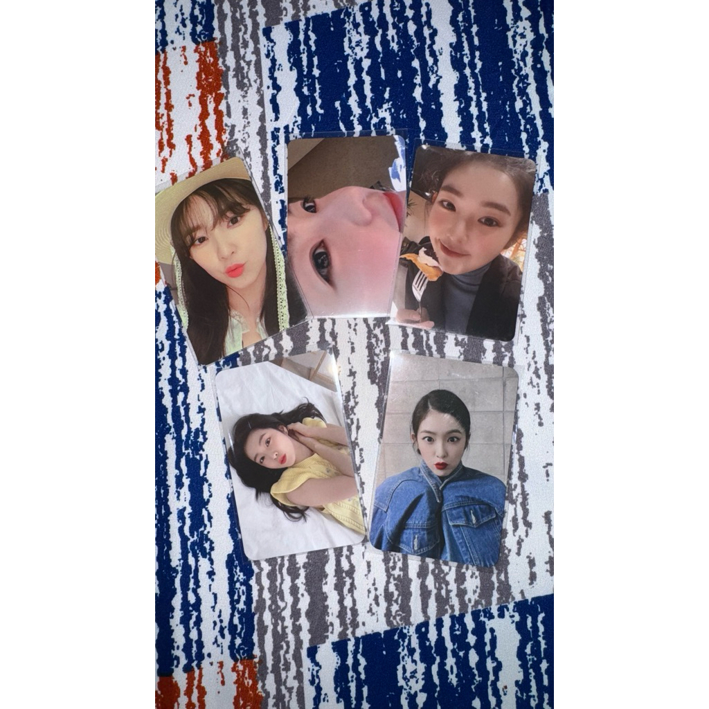 photocard pc irene red velvet rv monster day 1 bad boy album