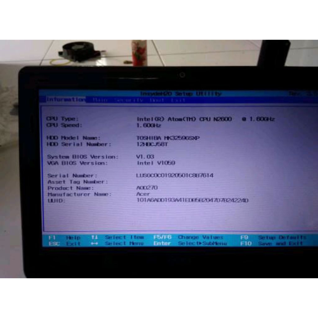 Motherboard Mainboard Acer D270