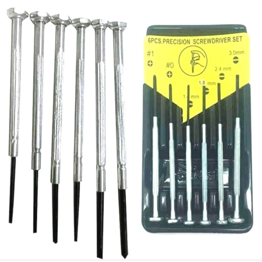 Obeng Jam set 6 Pcs Obeng Jam Tangan Obeng Kacamata