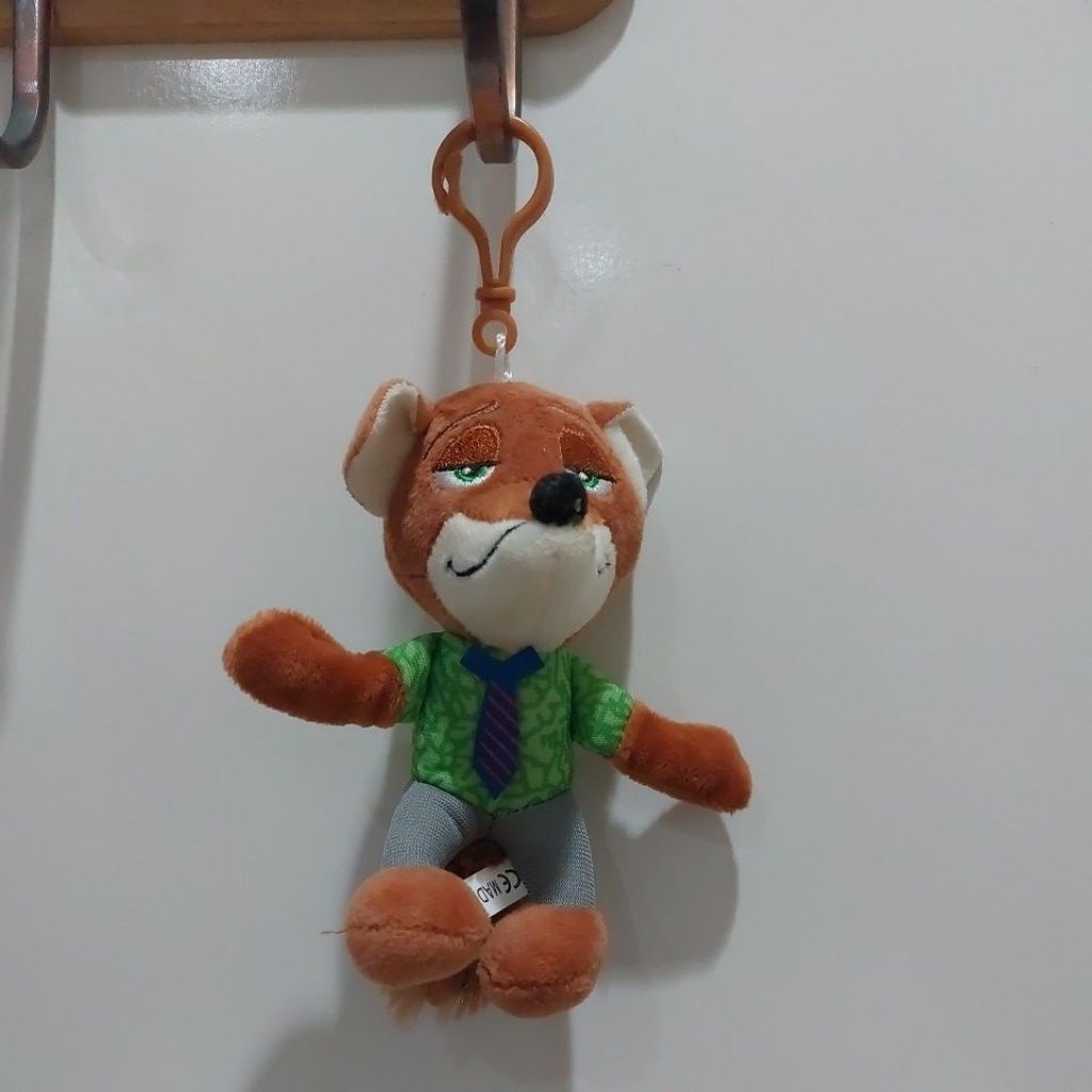 Zootopia - Boneka Nick Wilde - gantungan tas zootopia