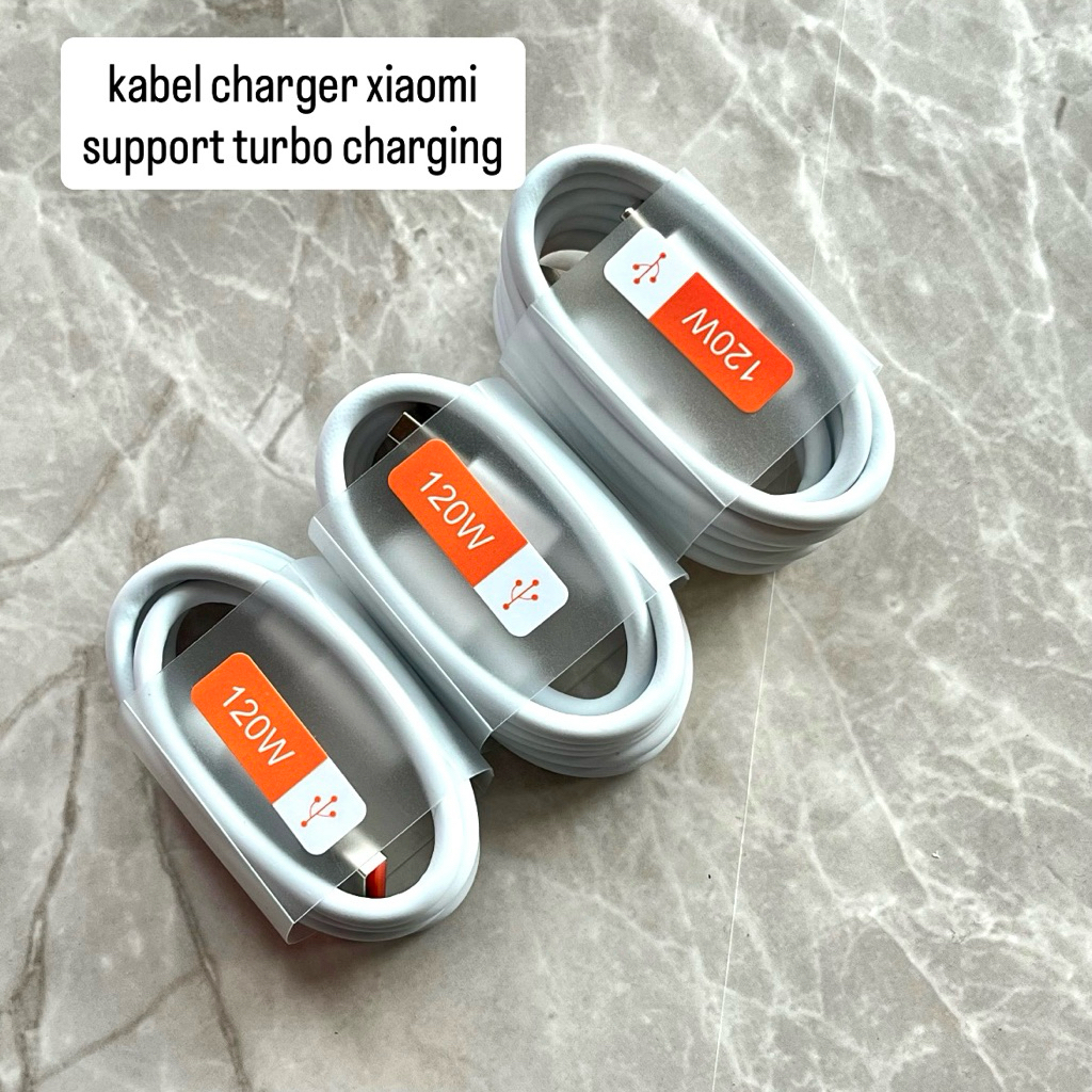 KABEL CHARGER XIAOMI SUPPORT TURBO CHARGER