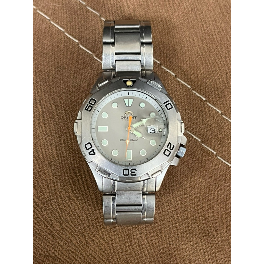 Orient Diver’s Titanium Quartz vintage