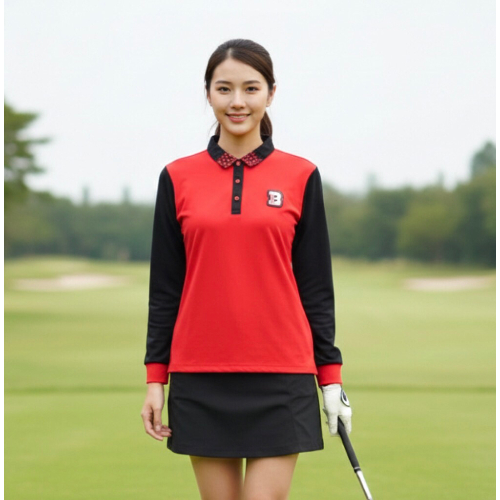 Kaos Baselayer Wanita BENJEFE GOLF Dry Branded Second Preloved