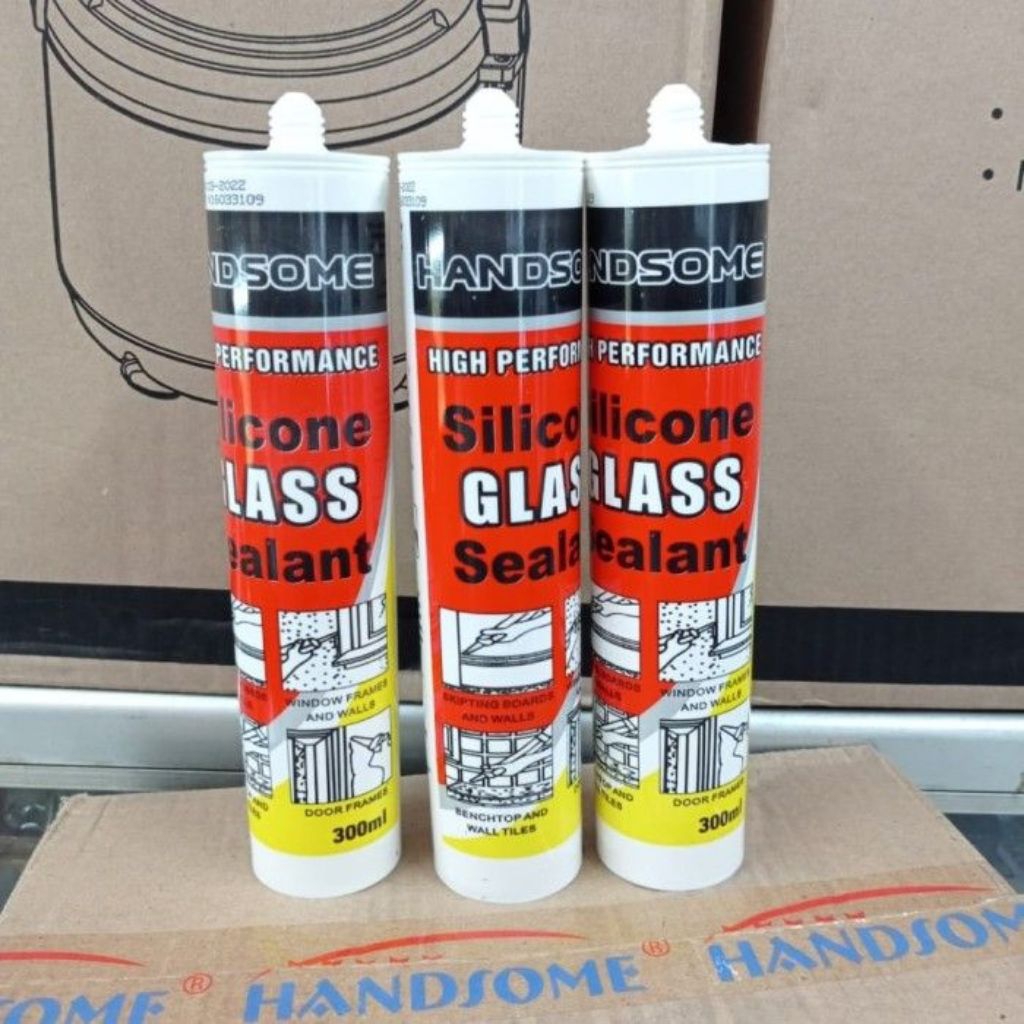 lem silicone sealant kaca botol