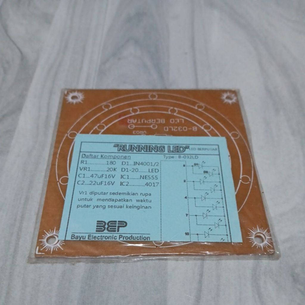 Elektronik Pcb Running Led