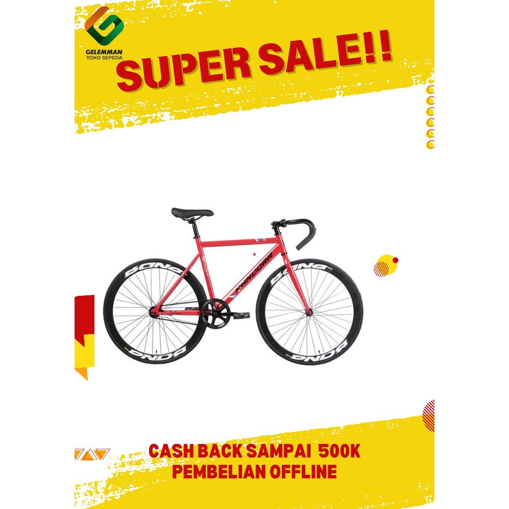 Sepeda Balap / Sepeda FIxie Police Toronto FX Pandora