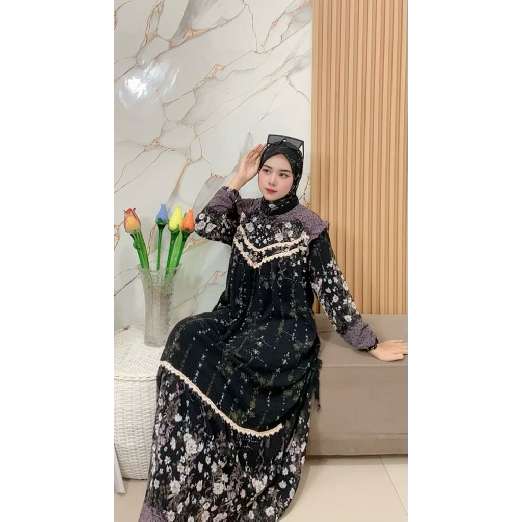 Gamis mewah // Yora dress // gamis kondangan // baju kondangan // gamis Lebaran // gamis viral