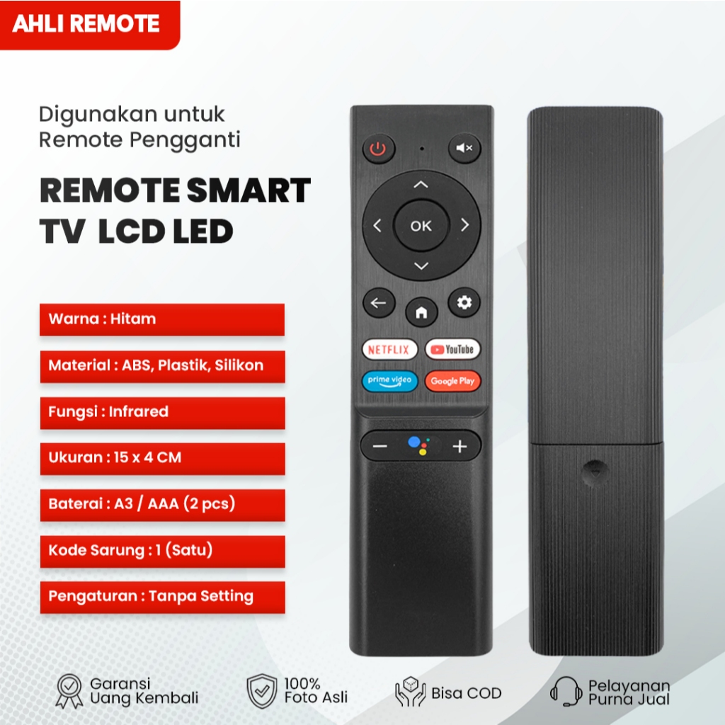 Remote TV SPC Android Smart TV ST43 ST50 ST55 ST65H ST75 / Remot TV Changhong LCD LED