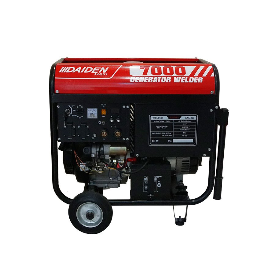 DAIDEN GENERATOR WELDER 7000 Genset Las