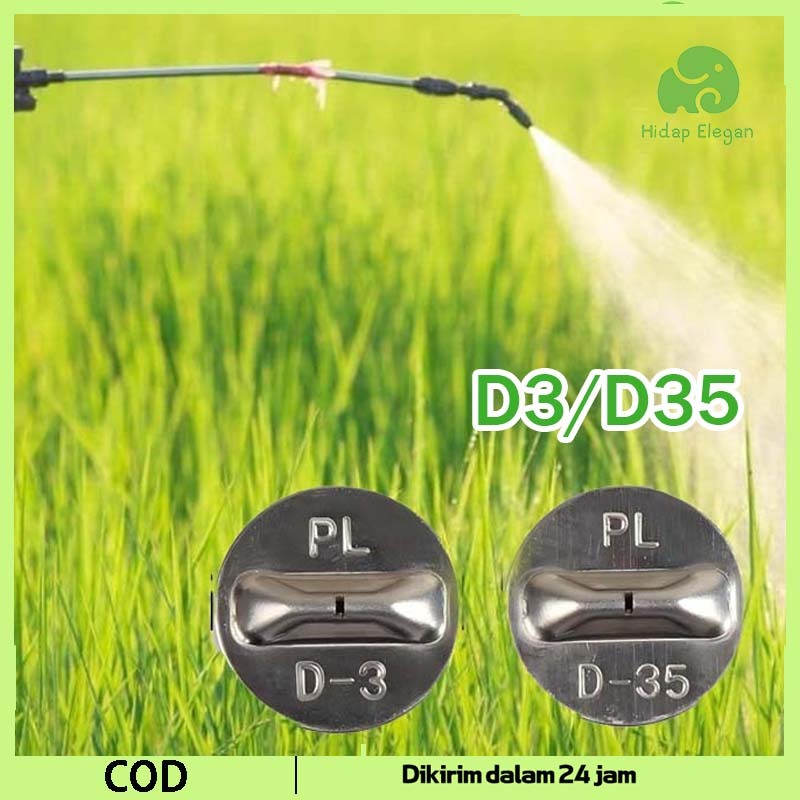 10pcs Nozzle Semprotan Kabut Misting Nozzle Kepala Nozzle PLD-3 PLD-35 Spray Nozzle Irigasi Pertania
