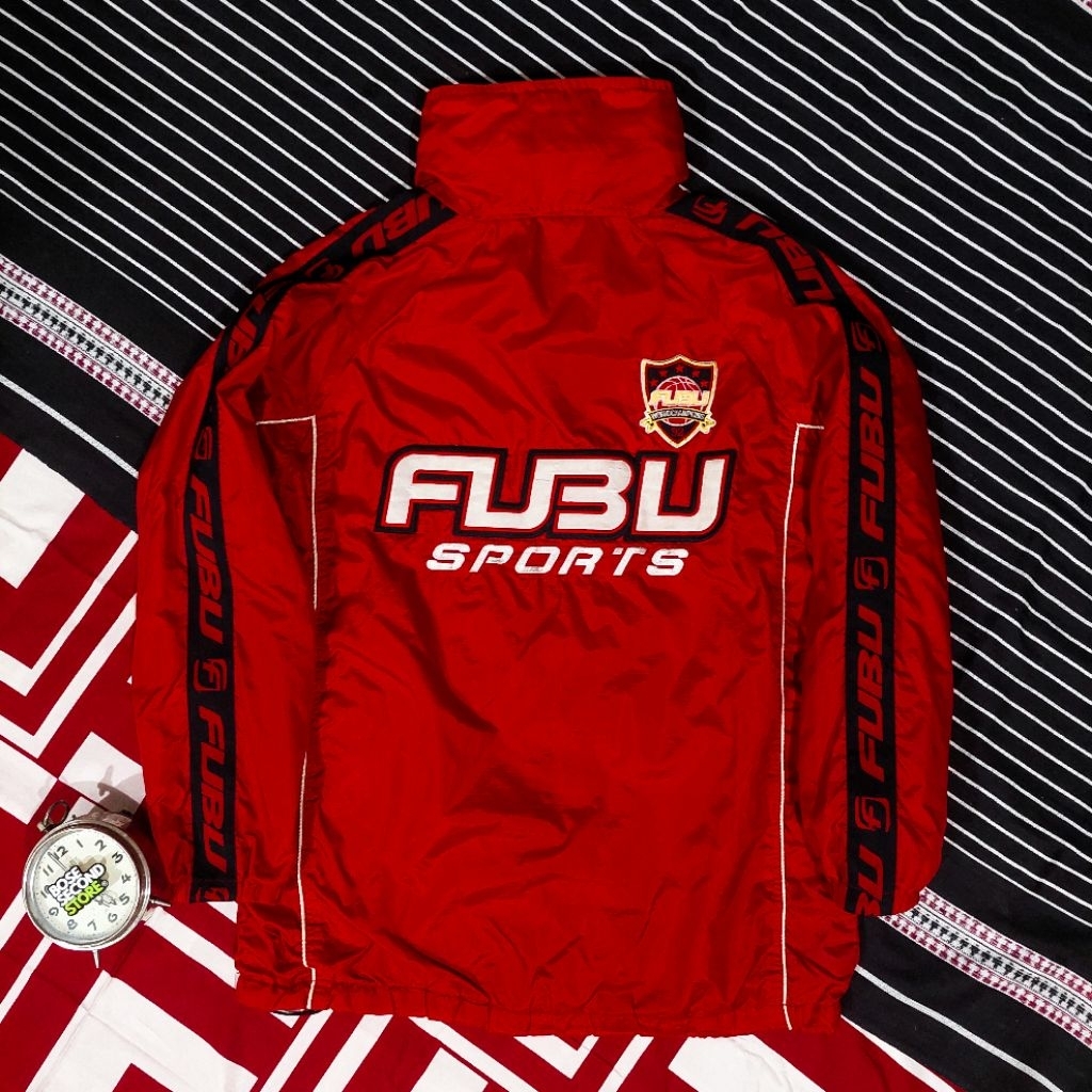 Jaket Windbreakers FUBU Second Original