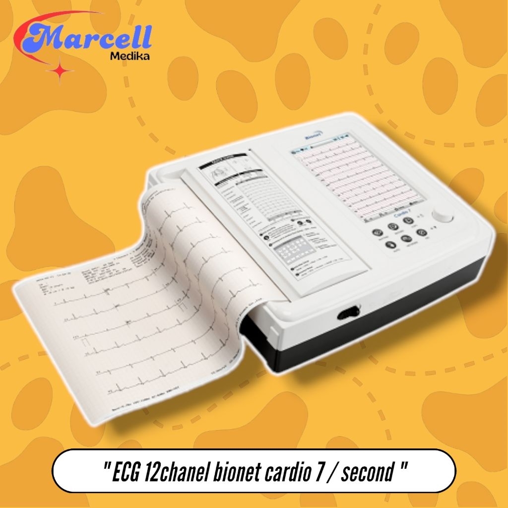 ECG 12 CHANEL BIONET CARDIO 7 / ECG BIONET 12chanel CARDIO 7 second