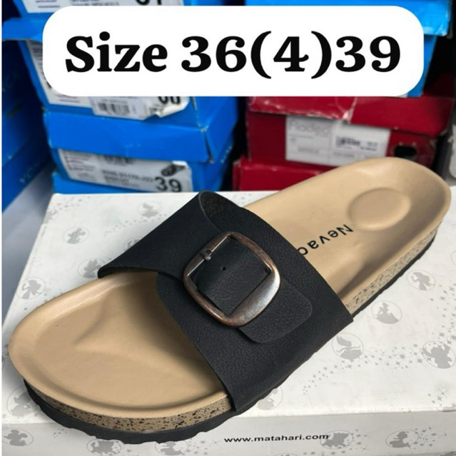 SANDAL FLAT NEVADA WANITA ORI