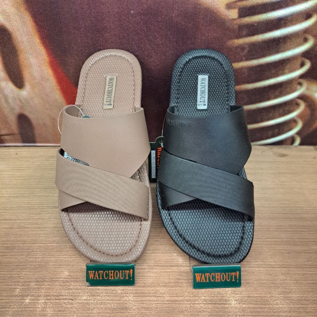 SANDAL KARET PRIA WATCHOUT 100% ORIGINAL