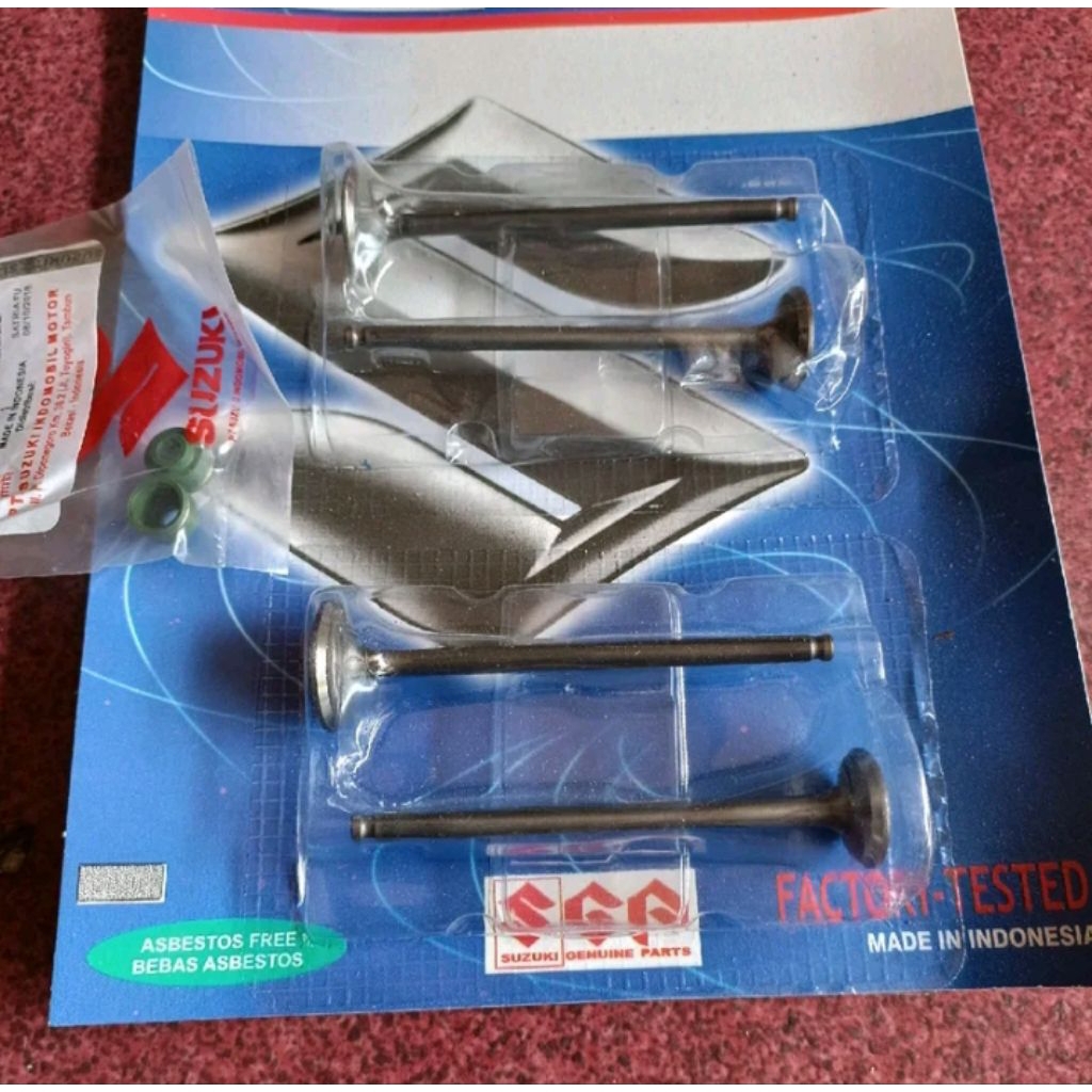 PAYUNG KLEP SET+SIL KLEP SET SUZUKI SATRIA FU 150 OLD SATRIA FU 150 NEW ORIGINAL SGP