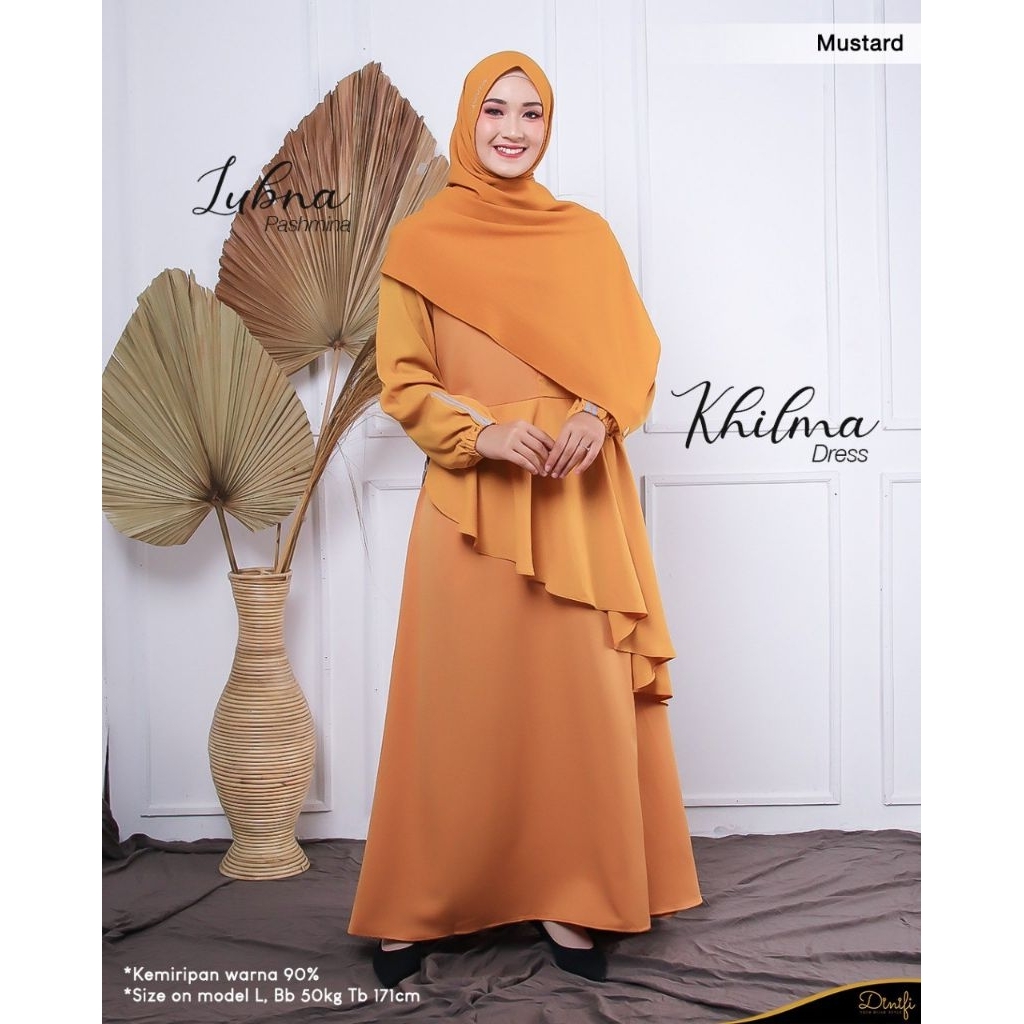 preloved gamis mouza size XS