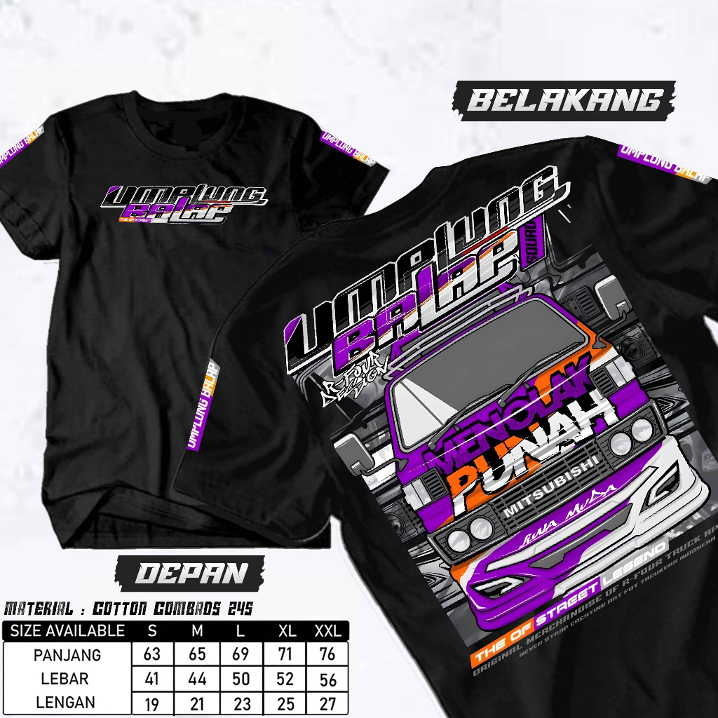 Kaos TRUK UMPLUNG RFR045 - Kaos UMPLUNG BALAP - Kaos TRUCK MANIA - Kaos TRUK VIRAL - Kaos TRUK TERLA