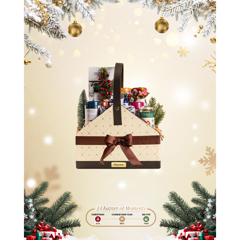 Parcel Natal Hampers Cantik - Harvest Cookies Parcel Royal