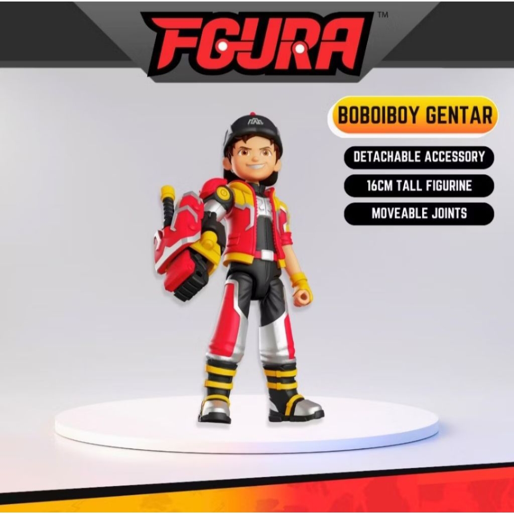 Action Figure Boboiboy Gentar Fgura Boboiboy