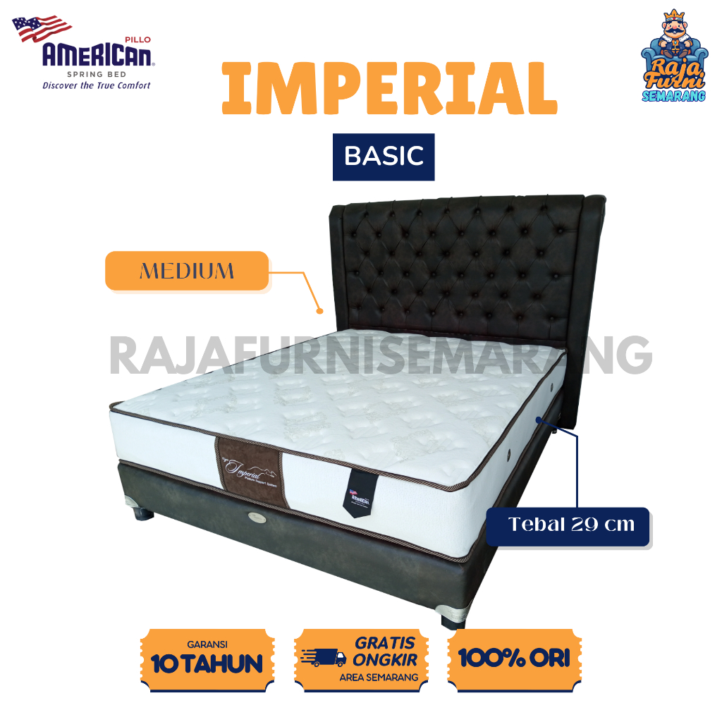 Springbed Imperial Basic American Pillo