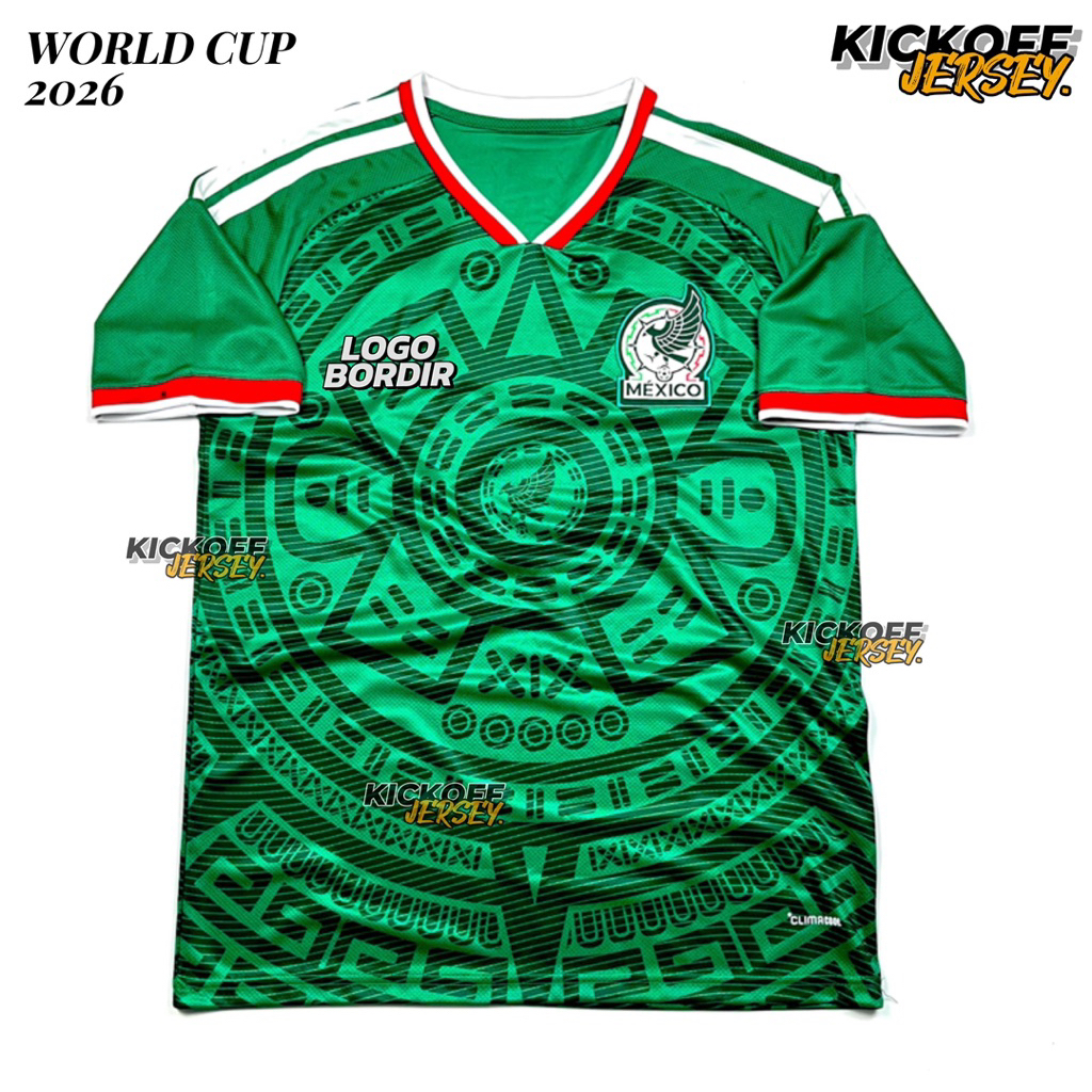 JERSEY MEXICO MEKSIKO HOME WORLD CUP NEW SEASON 2026 2027 GRADE ORI 26/27