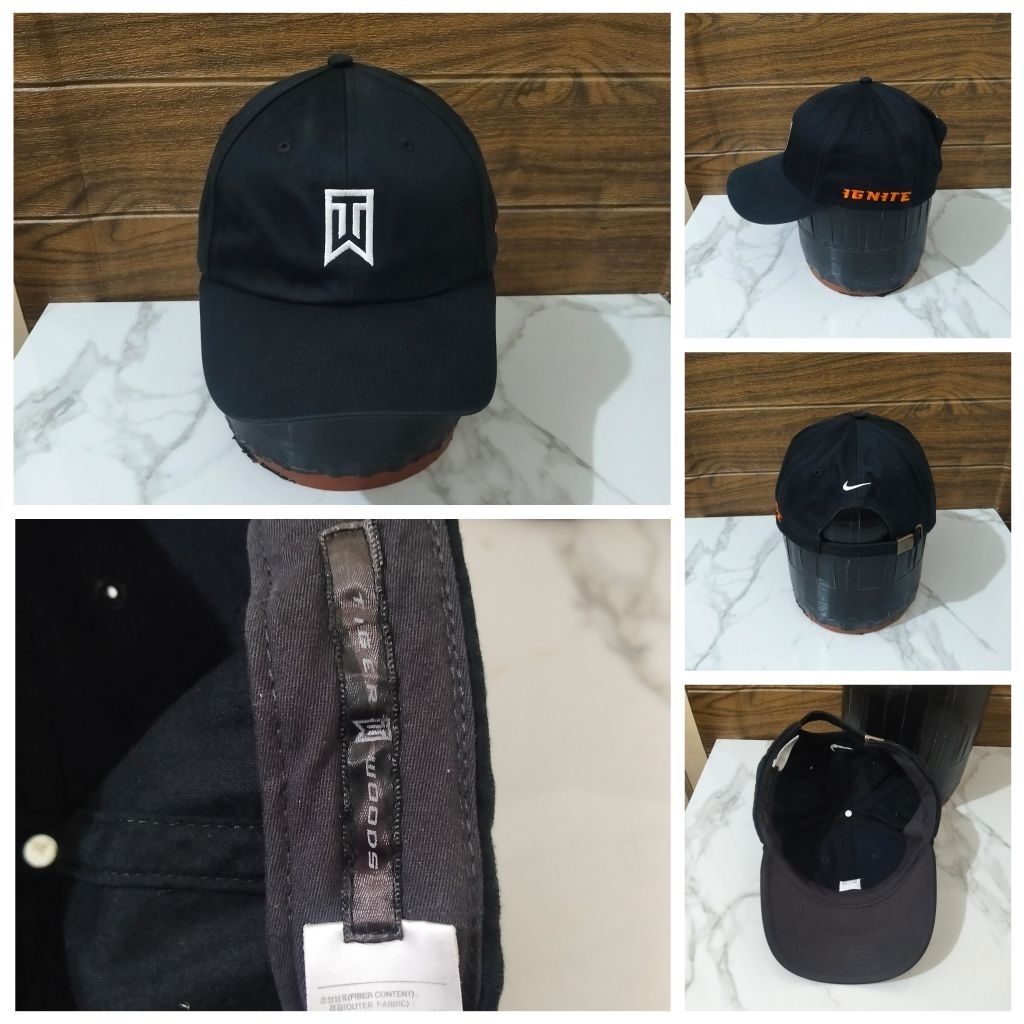 TOPI SECOND CAP TIGER WOODS