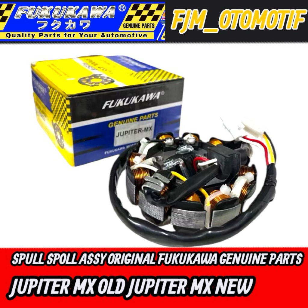 Spull Pengapian Assy Jupiter Mx Old Fukukawa Spoll Spull Assy + Pulser Jupiter Mx Old Pnp Jupiter Mx